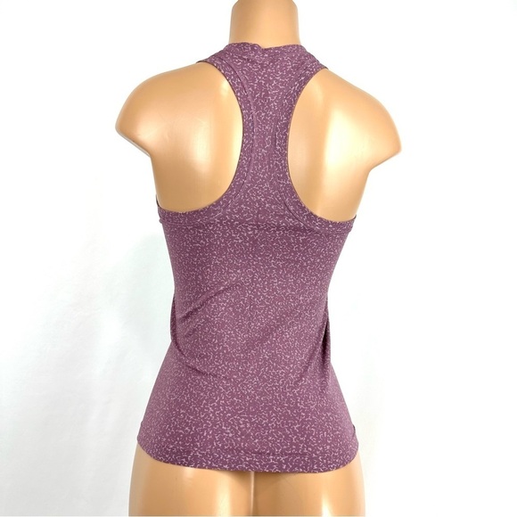 Athleta Womens Sz XXS Mauve Momentum Seamless Tank Top Activewear Racerback - Picture 3 of 11